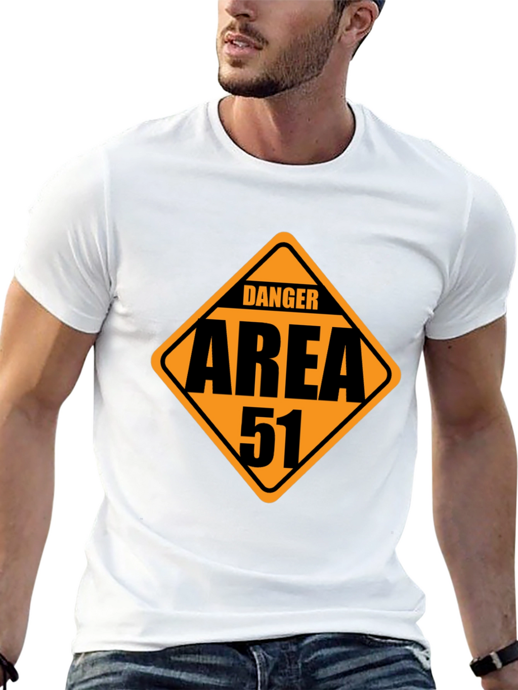 Area 51 Danger Zone Graphic T-Shirt